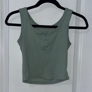 Women's Green Tank Top